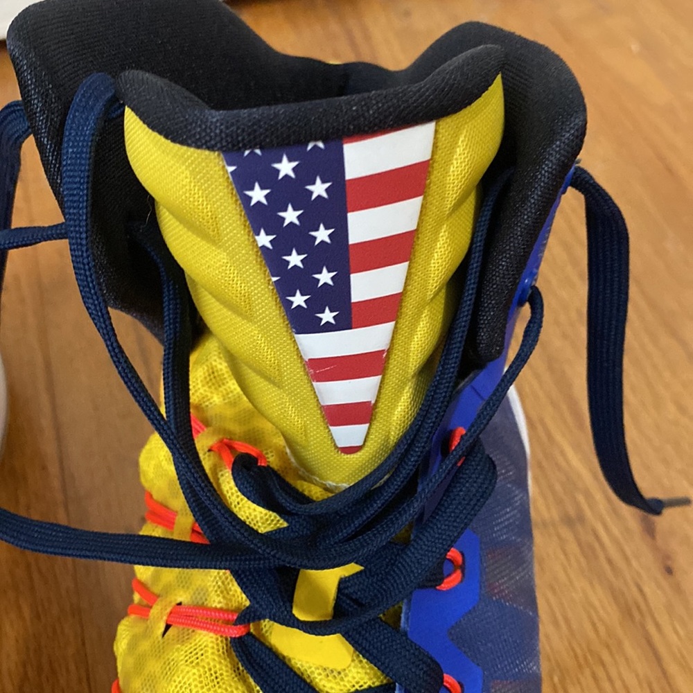 NIKE ID Custom Hi-Top Sneakers-Size 12.5 - Picture 7 of 12
